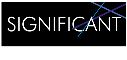 Significant print and design logo